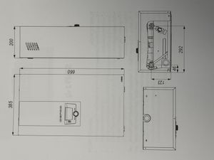 Elektrokessel 12 kW, Elektroheizung Elektrokessel 12 kW, Elektroheizung