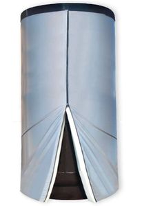 1000 L Pufferspeicher mit Isolierung ohne Wärmetauscher