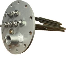 Komplet Flansch 6 kW für Elektro-Heizung Elterm Komplet Flansch 6 kW für Elektro-Heizung Elterm