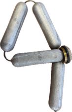 Kettenanode Ø32x630mm mit einem 1 1/4 Kettenanode Ø32x630mm mit einem 1 1/4