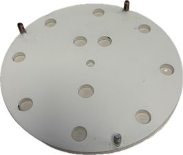 Flansch 180 mm für 1 x Heizelement Flansch 180 mm für 1 x Heizelement