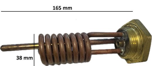 Heizelement 1500 Watt für 5-10 Liter Warmwasserboiler