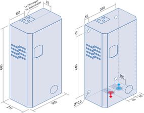 24 kW Elektro-Zentralheizung, Heiztherme - AsHN LCD 24 kW Elektro-Zentralheizung, Heiztherme - AsHN LCD