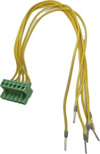 Klemmleiste mit kabel 